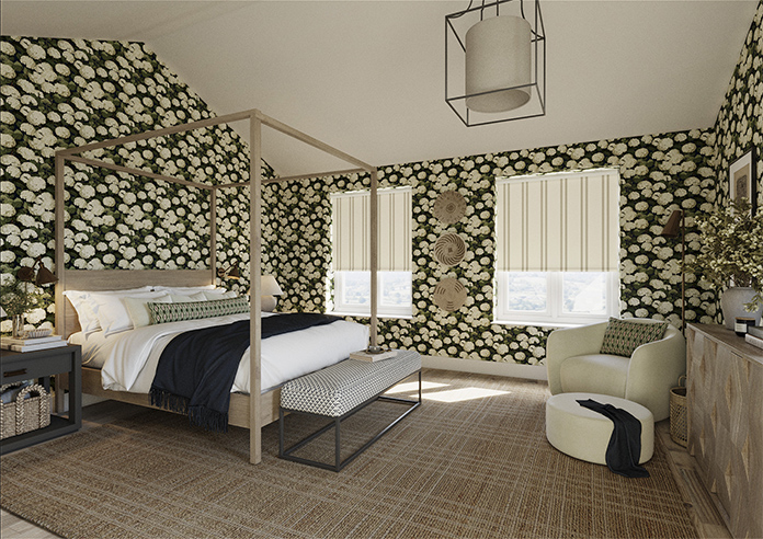 Winnies Stripe, Cashmere - Twist&Fit Roller Blind - Image 7